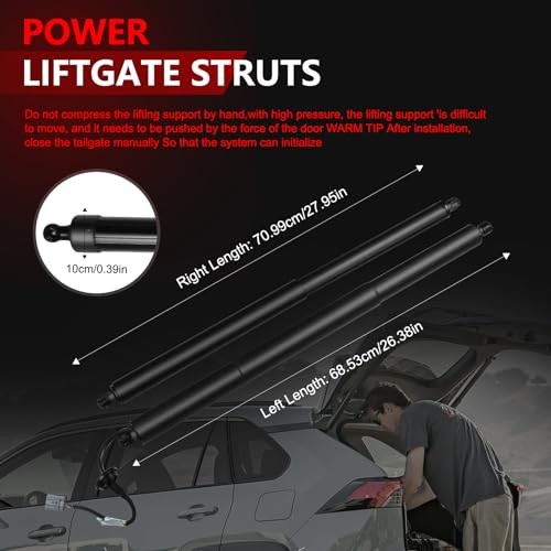 Electric Tailgate Power Lift Support Shock Struts, Compatible BB5Z-14B351-A gallery