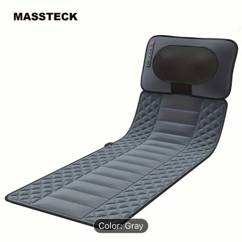 Full Body Massage Pad with Heating Function Neck Massager, 10 Vibrating Motors gallery