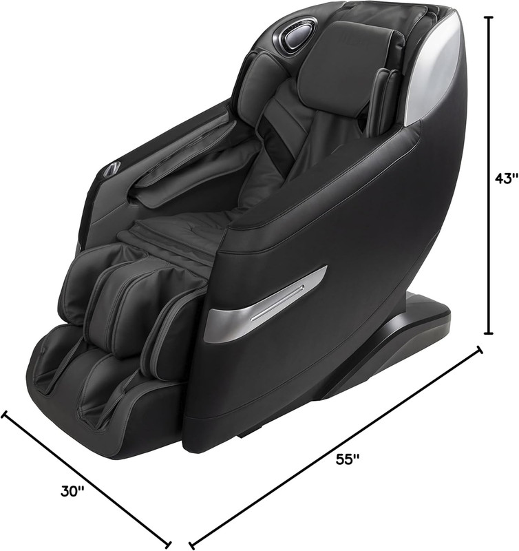 Osaki Quantum Black Massage Chair with 3D Rollers & Zero Gravity Relaxation gallery