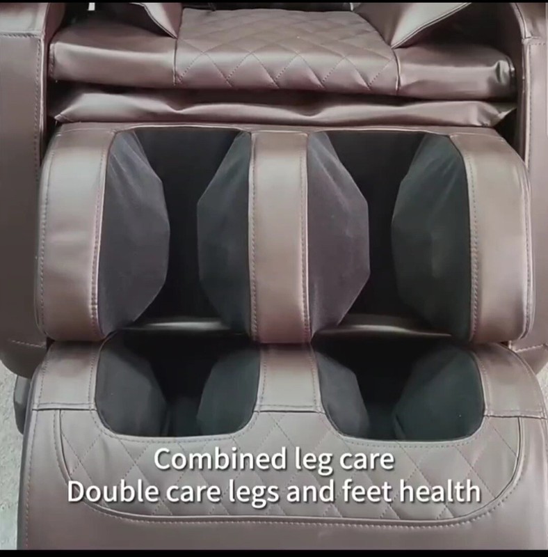 Luxury Full Body 8D Zero Gravity Massage Chair Heating Head Foot 180° Bluetooth gallery