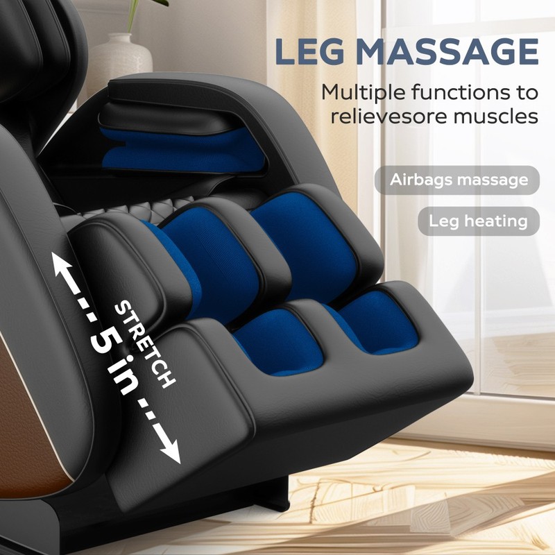 Zero Gravity Massage Chair Recliner w/ 8Massage Heads and Full-body Air Pressure gallery