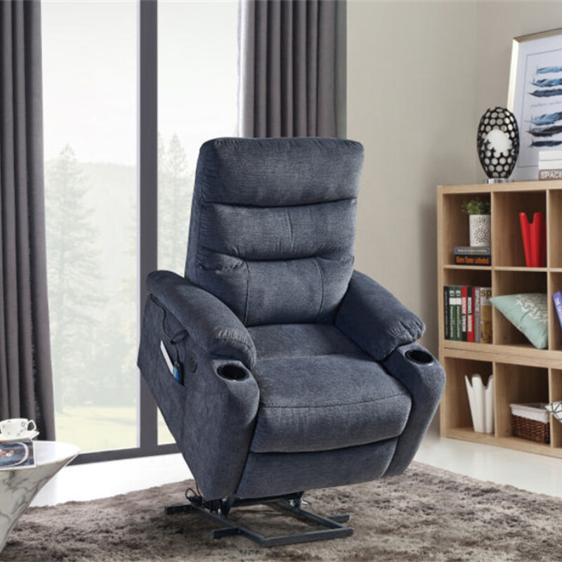 Liyasi Electric Power Lift Recliner Chair with Massage and Heat for Elderly