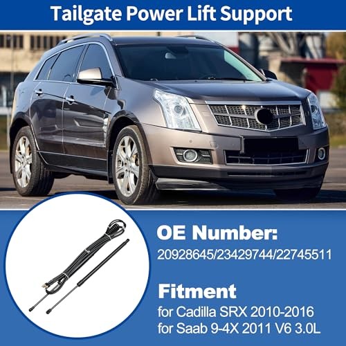 Rear Left Right Tailgate Power Lift Support for Cadillac SRX 2010-2016 Rear gallery