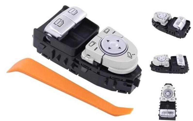 Mercedes Front/Left 3 Pin Electric Power Master Window Switch - Front/Left gallery