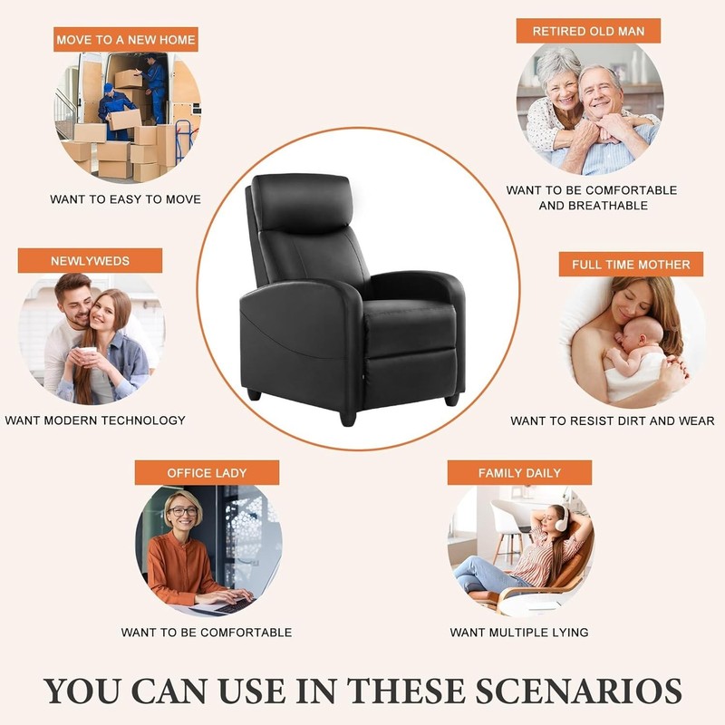 Luxury Massage Recliner Chair with Adjustable Lumbar Support for Modern Living gallery