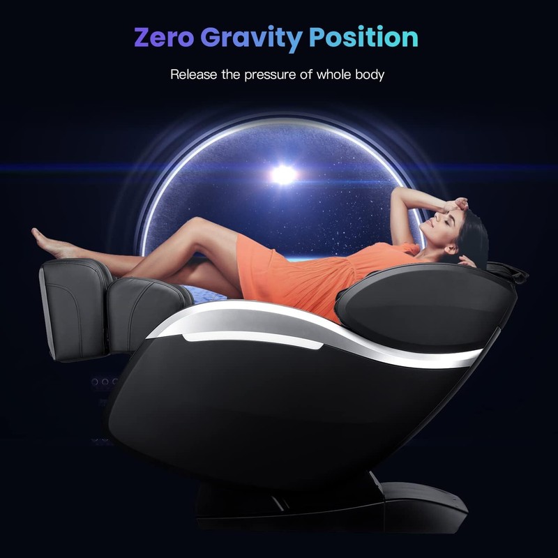 Full Body Massage Chair Zero Gravity Shiatsu Chair Recliner with Six Programs gallery