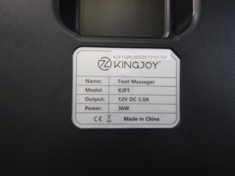 KINGJOY KJF1 - Deep Kneading Shiatsu Foot Massager, Gray gallery