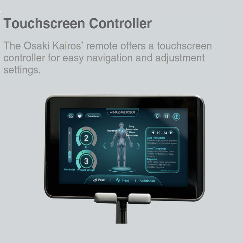 Osaki OP-Kairos 4D LT Massage Chair w/ Deep Calf Kneading gallery
