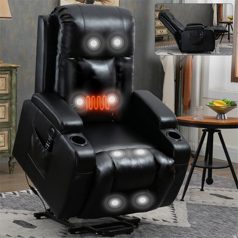Position Single Motor Up to 350 LBS Power Lift Recliner Chair for Elderly gallery