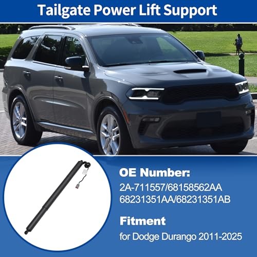 Rear Left Tailgate Power Lift Support for Dodge Durango 2011-2025 Rear gallery