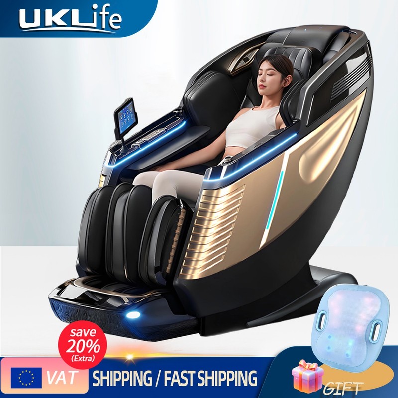 Sonic Wave 8D Flagship Zero Gravity SL-Track AI Massage Chair 3 Years Warranty