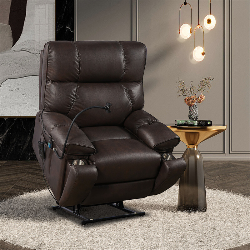 Recliner Chair with Phone Holder Electric Power Lift Recliner Chair for Elderly gallery