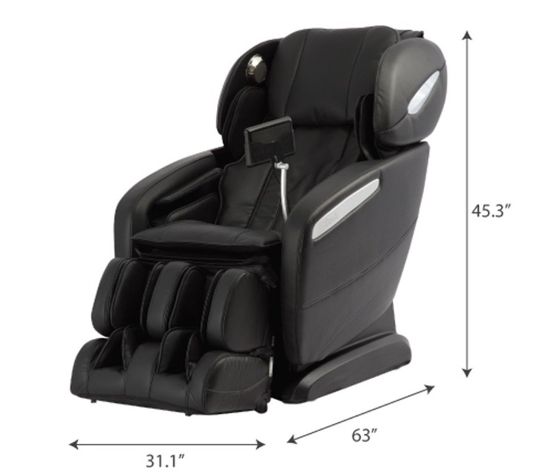 Osaki OS-Pro Maxim Zero Gravity Massage Recliner Chair w/ Heat SL-Track - Black gallery