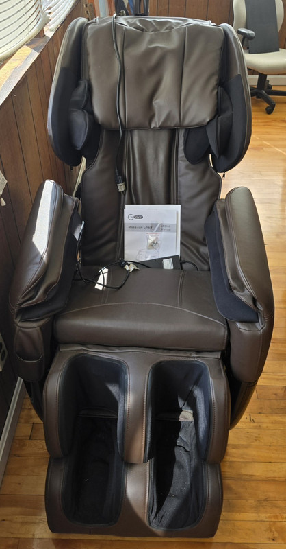 eSmart LC3100 Electric Heated Reclining Massage Chair Zero Gravity Faux Leather