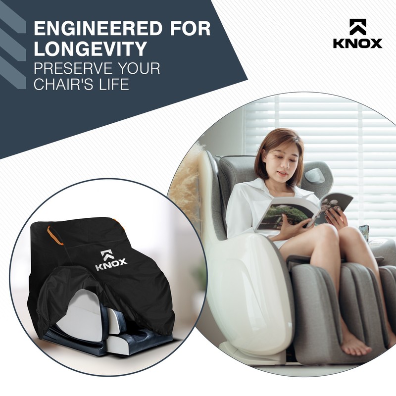 KNOX Recliner Protectors, Universal Massage Chair Cover with Pet-Proof Design gallery