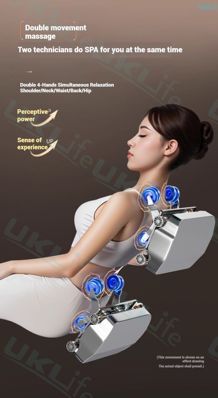 UKL Majesty X 4D+3D Dual-Core Full Body Zero Gravity AI Flagship Massage Chair gallery