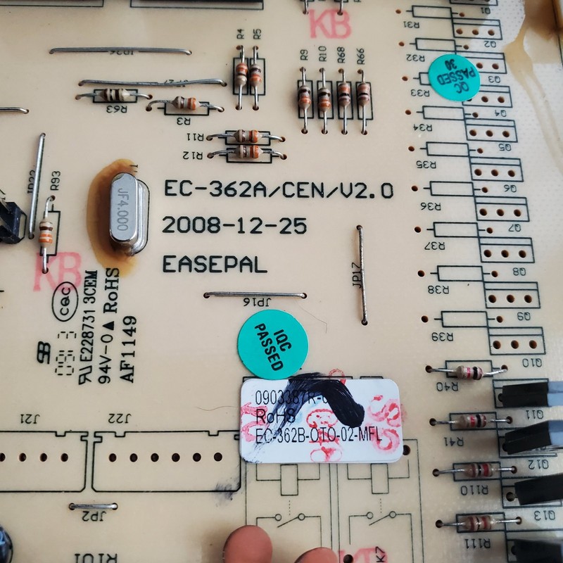 Cozzia Massage Chair Lower Control Board PCB MCB EC-362A/CEN/V2.0 AF1149 EC-362B gallery