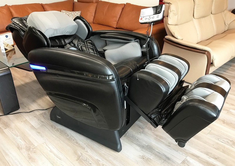 OSAKI 7200H Pinnacle Quad Roller Massage Chair Zero Gravity Recliner Heat Black gallery