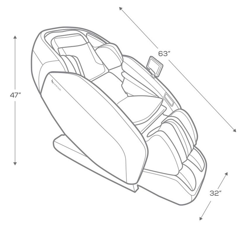 Human Touch Certus Massage Chair Recliner with 3D SL Track gallery