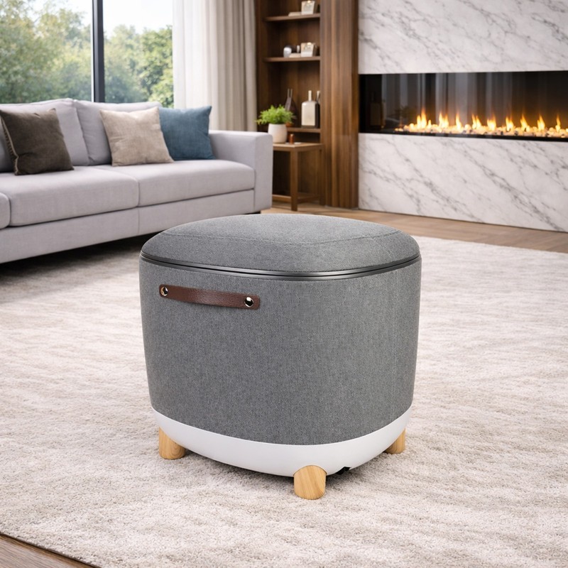 Carepeutic Ottoman Shiatsu Foot Massager, Air Compression Leg Massager KH351