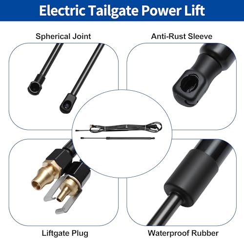 Rear Left Right Tailgate Power Lift Support for Cadillac SRX 2010-2016 Rear gallery