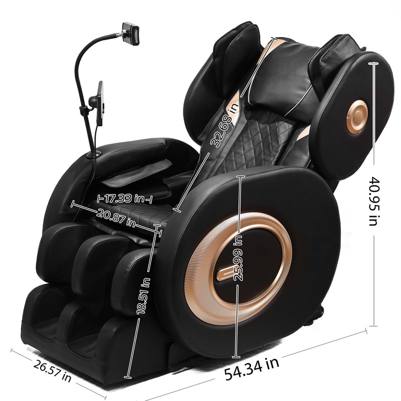 2026 Smart Massage Chair L Track Zero Gravity Full Body Heat Pain Relief gallery