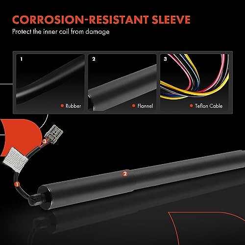 Rear Left or Right Tailgate Power Lift Support Shock Strut Compatible with gallery