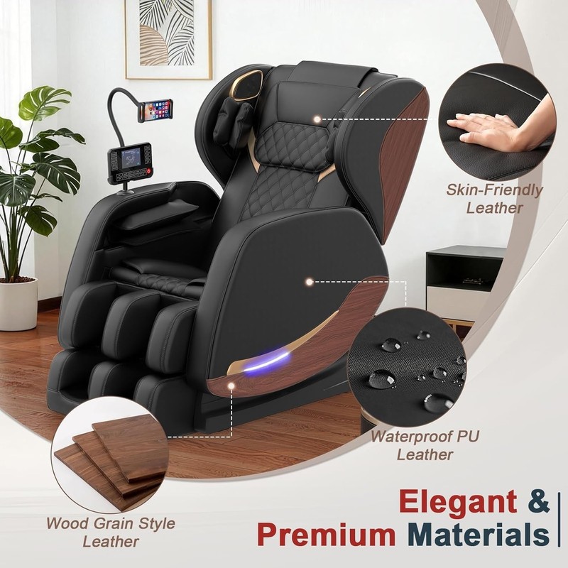 Massage Chair, Massage Chairs Full Body and Recliner with 10 Fixed Points gallery