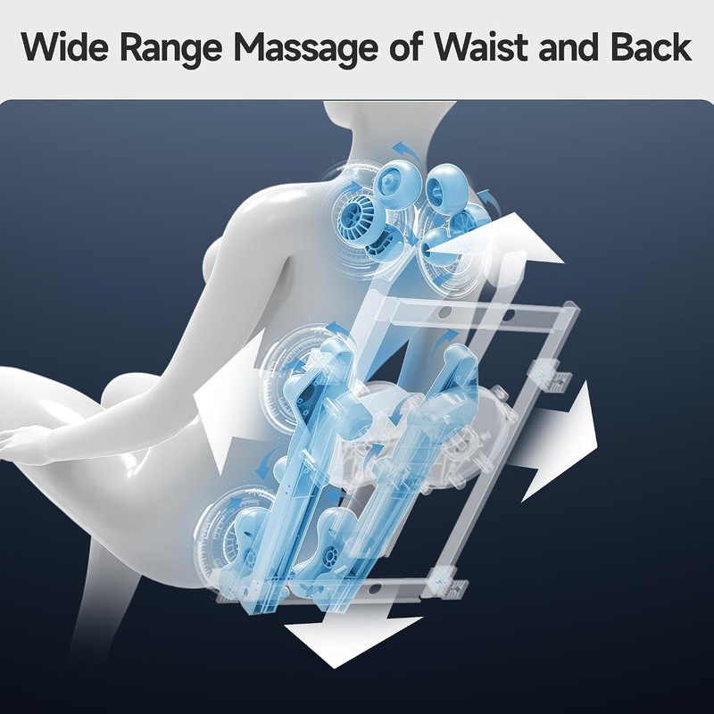 2026 Full Body Massage Chair with Zero Gravity, Bluetooth & 12 Auto Modes gallery