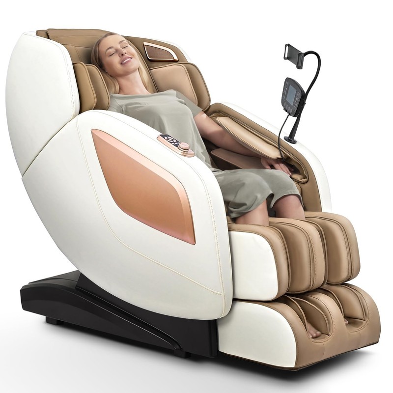 Full Body Massage Chair with Heat & Zero Gravity, Shiatsu Recliner, 20 Modes, Fo