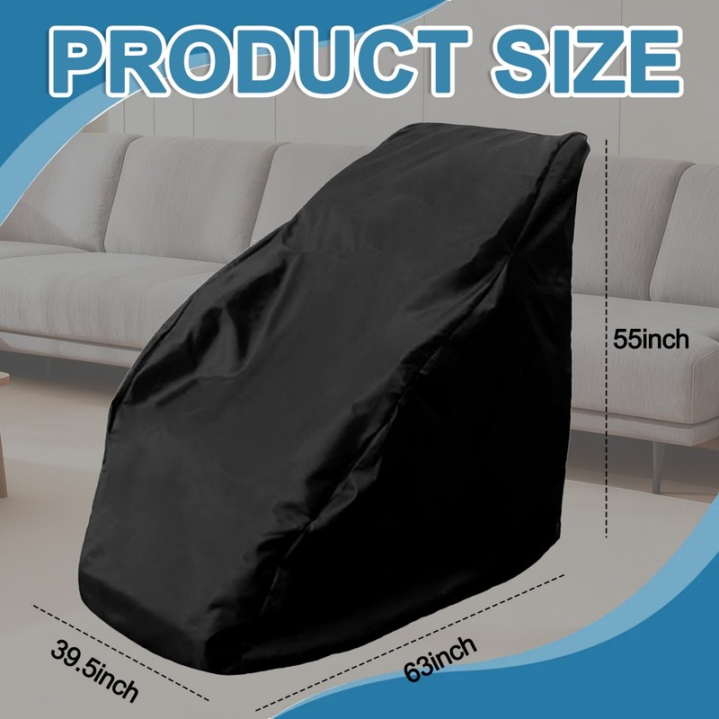 210D Massage Chair Cover XL Protector Covers for pet,cat and Dog Scratch Proof gallery