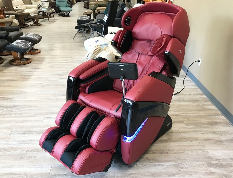 Open Box Red Osaki Pro Cyber Zero Gravity Massage Chair Recliner + Warranty gallery