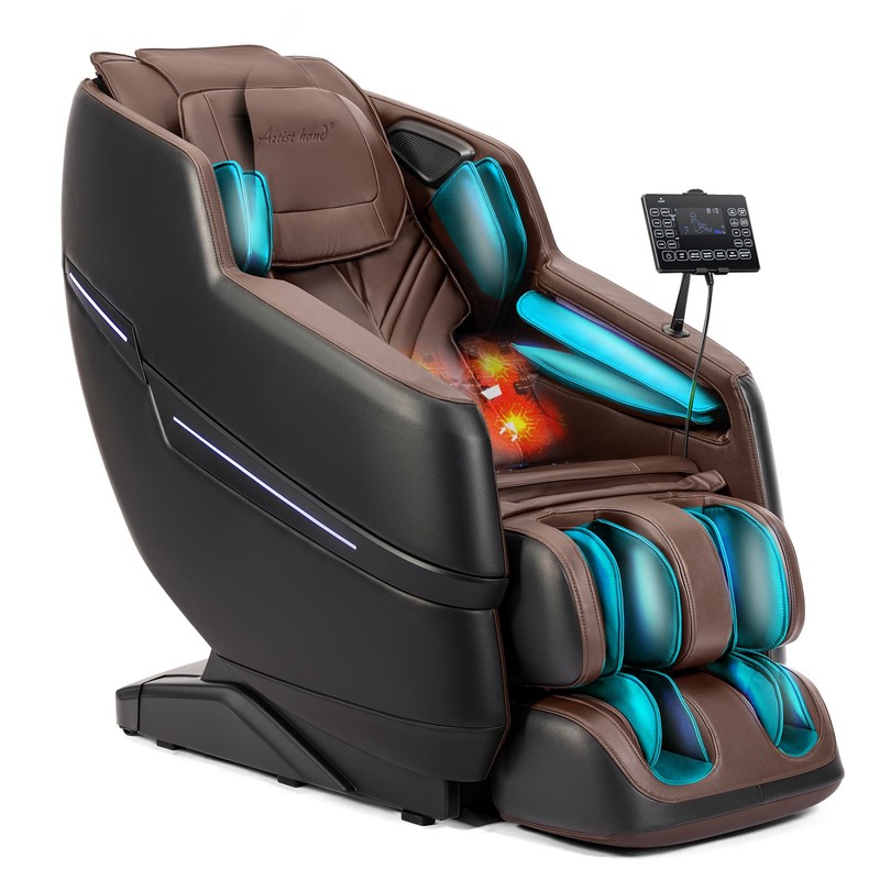 Recline Full Body Zero Gravity 8Point Air Massage Chair Shiatsu,Heat,Foot Roller gallery