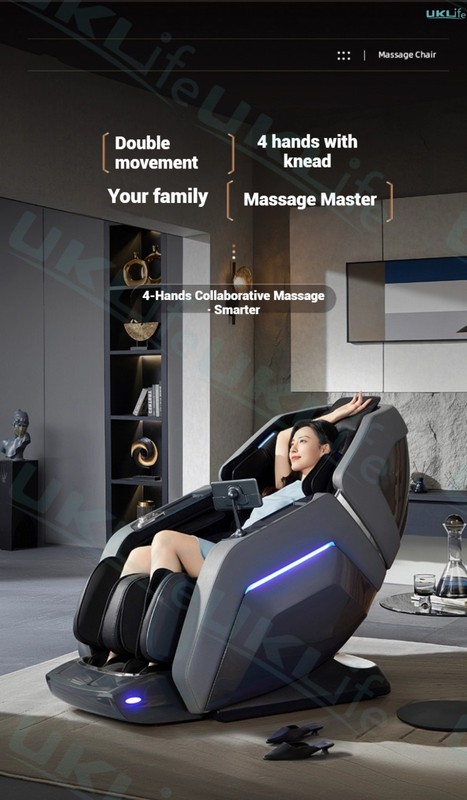 UKL Majesty X 4D+3D Dual-Core Full Body Zero Gravity AI Flagship Massage Chair gallery