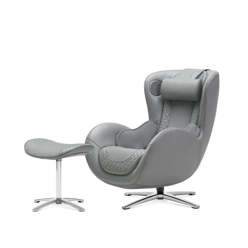 Nouhaus Heated Classic Massage Chair Full Body Shiatsu Recliner with Ottoman