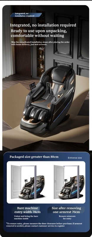 UKL 3 Years Warranty 6D+Jade Dual-Core Full Body Zero Gravity AI Massage Chair gallery
