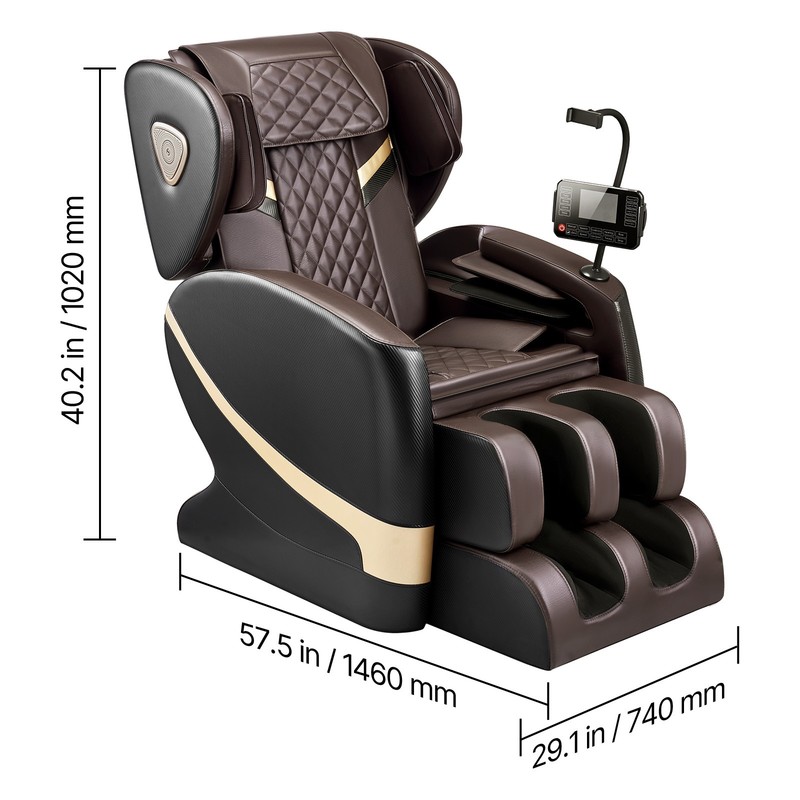 Uimoso Zero Gravity Full Body Massage Chair with 10-Point Roller System gallery
