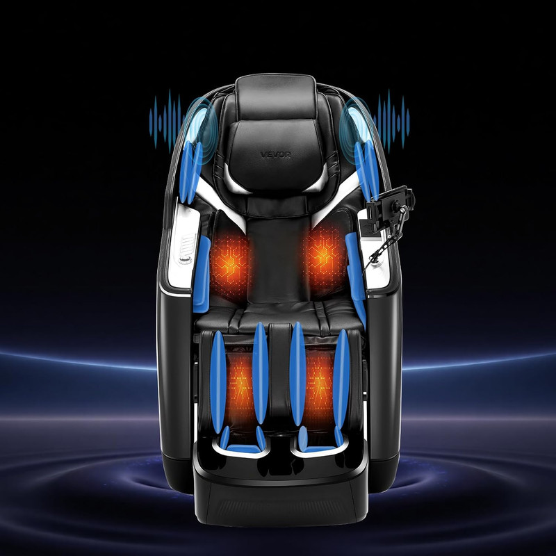 4D Full Body Massage Chair with AI Control & Yoga Stretch - Relax at Home! gallery