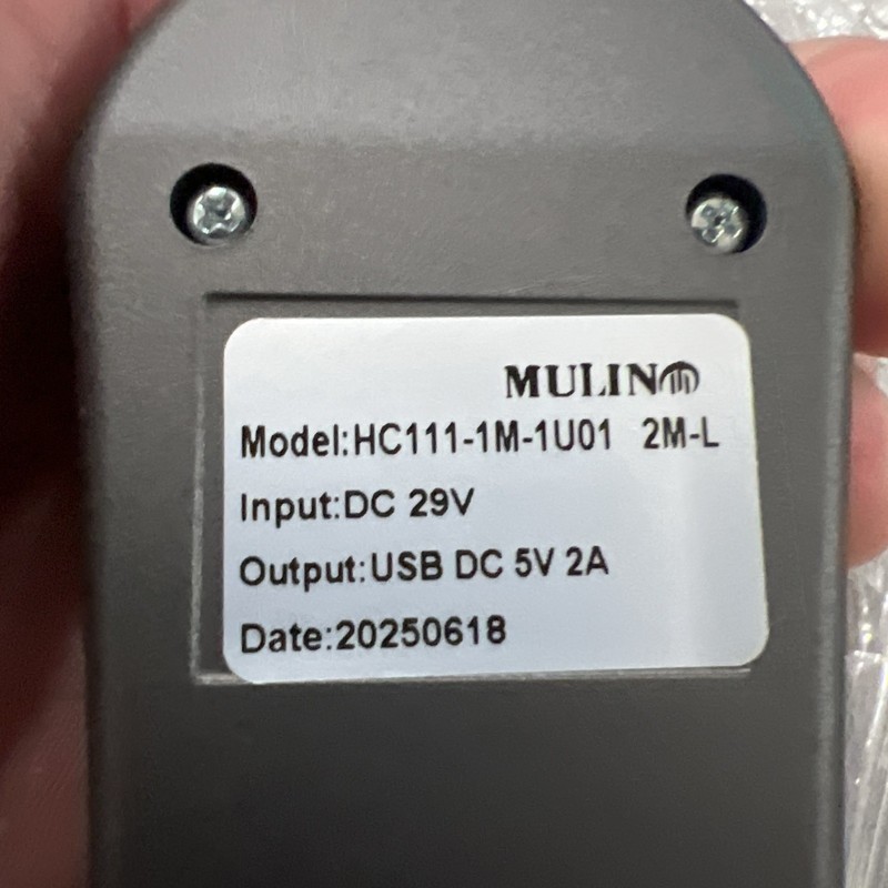 HC111-1M 5 Pin Black 2 Button Remote Control For Recliner Chair with USB Vjo3 gallery