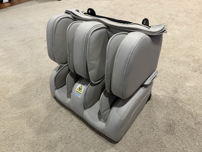New Osaki AI 3D Envy Massage Chair Footrest - Beige gallery