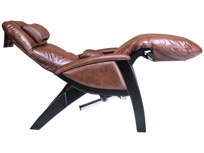 Svago ZGR Plus SV-395 Zero Gravity Recliner Dual Power Chair + Remote in Cognac