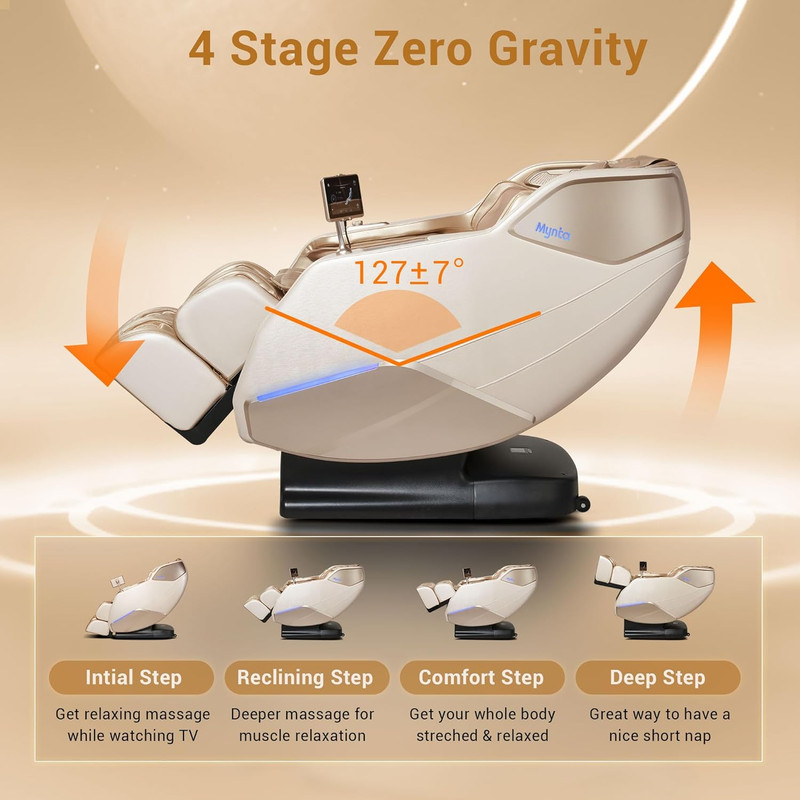 Ultimate Full Body Massage Chair with Heat & Zero Gravity - 12 Techniques gallery
