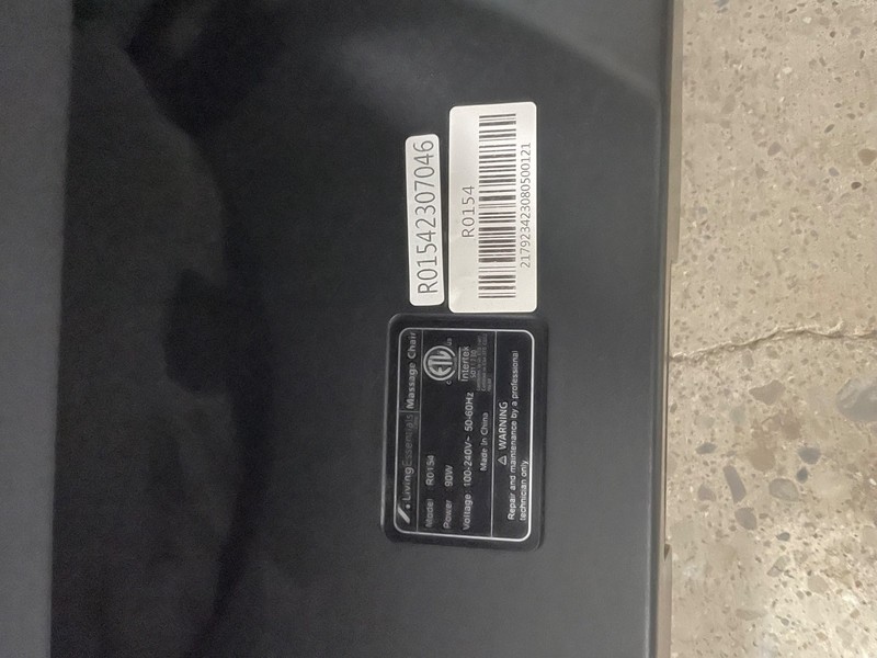 Emirates Reclining Massage Chair - Black gallery