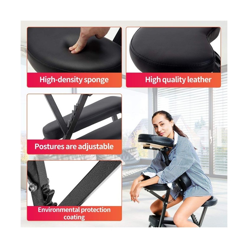 Portable Massage Chairs Tattoo Chair Therapy Chair 4 Inches Thickness Sponge ... gallery