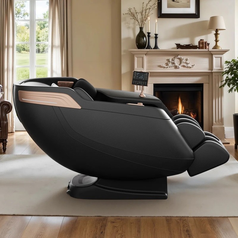 Full Body 4D Zero Gravity Massage Chair Recliner SL Track, AI Voice Control,Heat gallery
