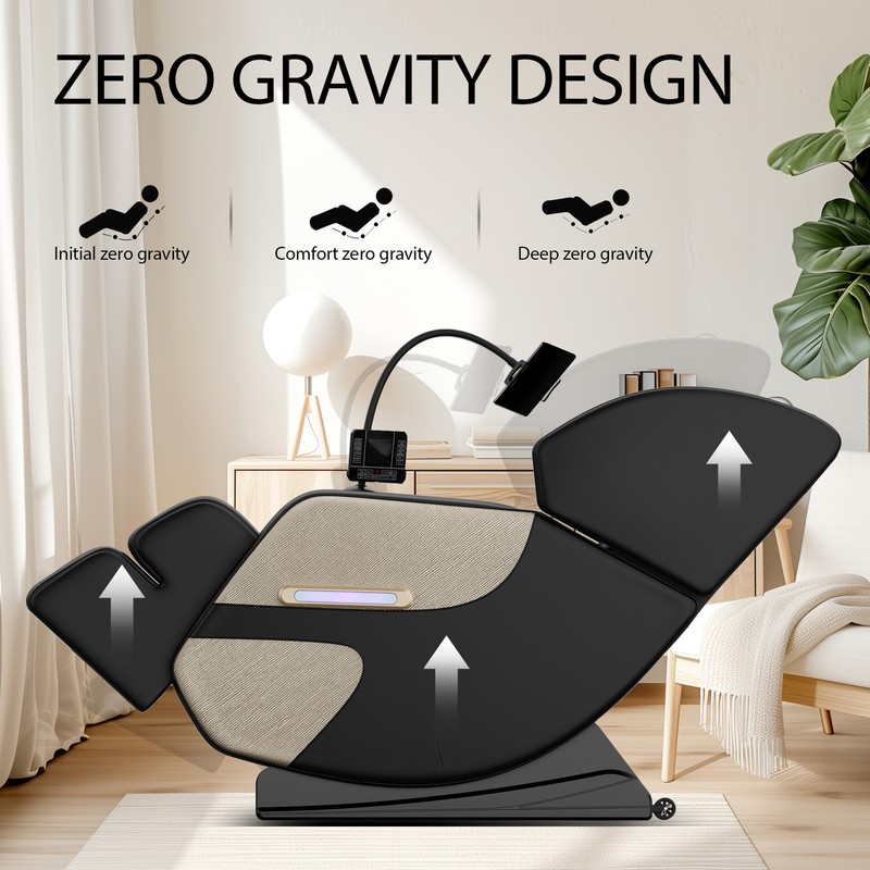 Full Body Massage Chair L Track Zero Gravity Shiatsu Massage recliner w/5 Modes gallery