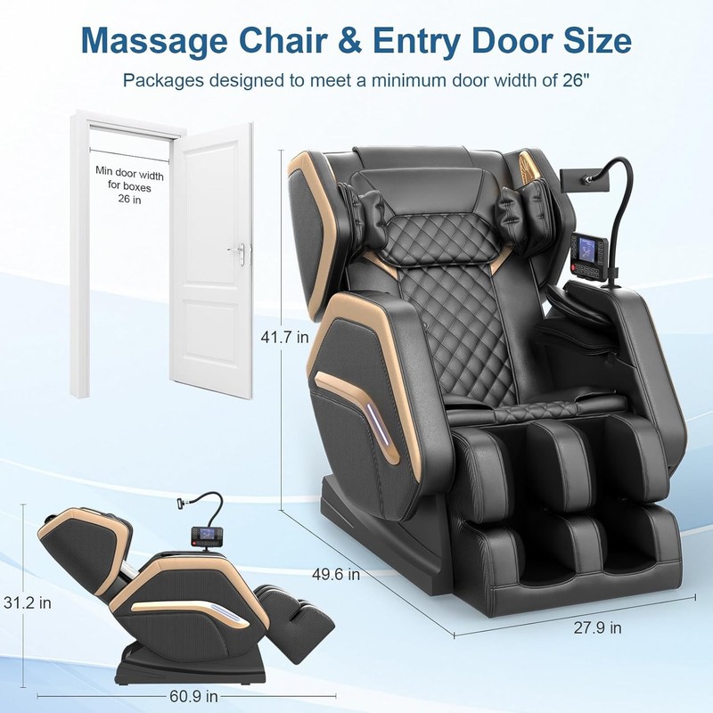 Massage Chair Full Body, Zero Gravity Massage Chair 2026 for Back Fatigue gallery