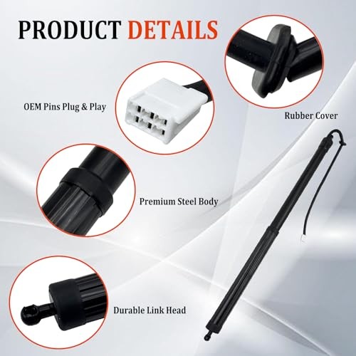 Electric Tailgate Struts for Lexus RX350 RX450h 3.5L 2016-2019, Power Rear gallery