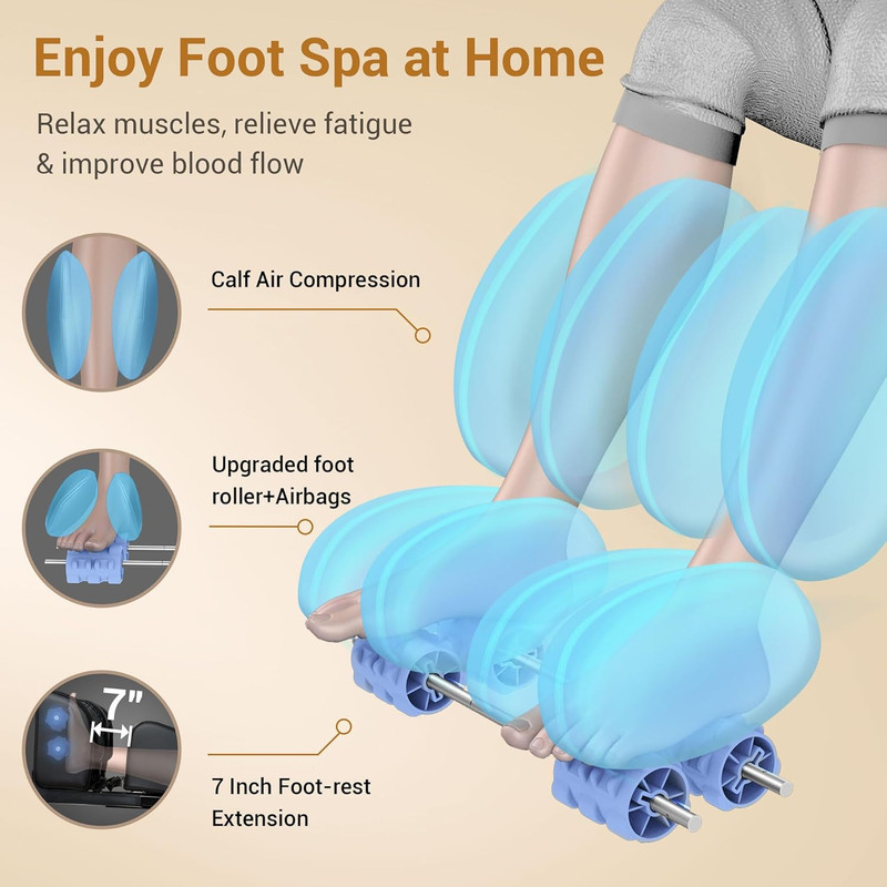 Ultimate Full Body Massage Chair with Heat & Zero Gravity - 12 Techniques gallery
