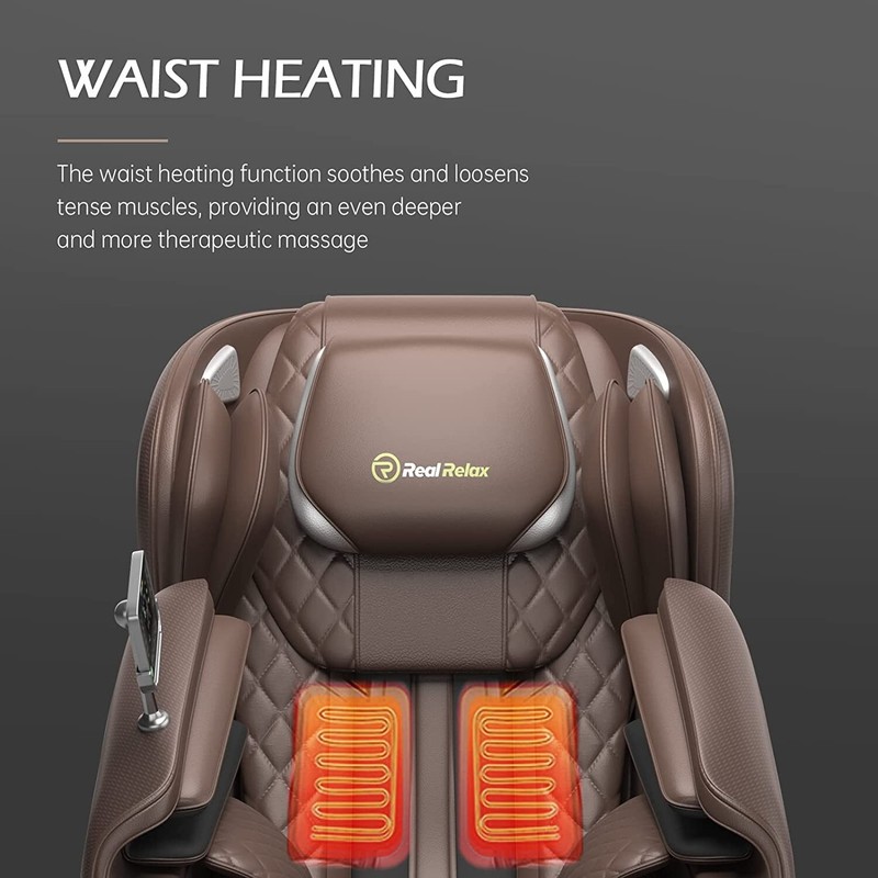 Zero Gravity Full Body Massage Chair with Dual-core S Track LCD Remote Bluetooth gallery